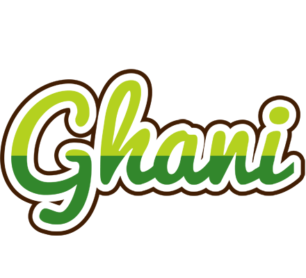 Ghani golfing logo