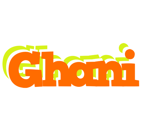 Ghani healthy logo
