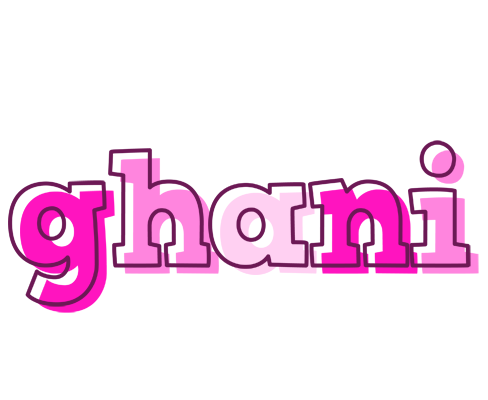 Ghani hello logo