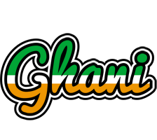 Ghani ireland logo