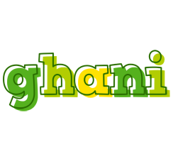 Ghani juice logo