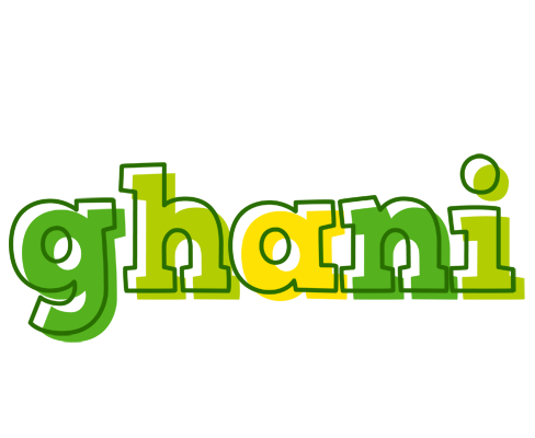 Ghani juice logo