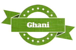 Ghani natural logo