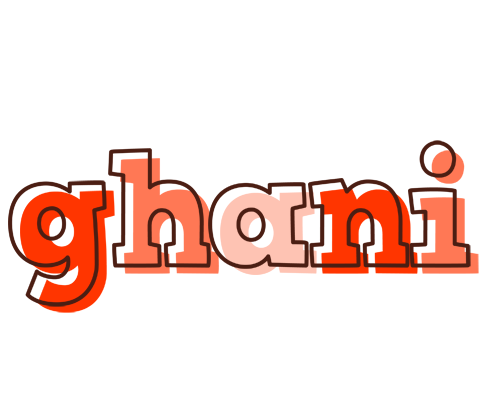 Ghani paint logo