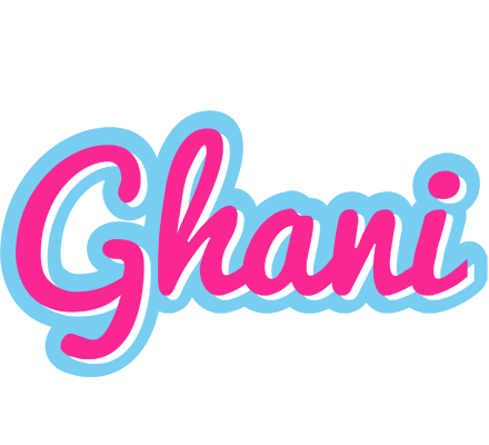 Ghani popstar logo