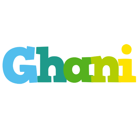 Ghani rainbows logo