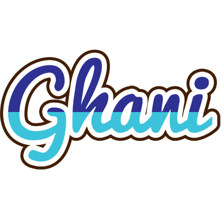 Ghani raining logo