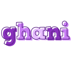 Ghani sensual logo