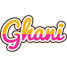 Ghani smoothie logo