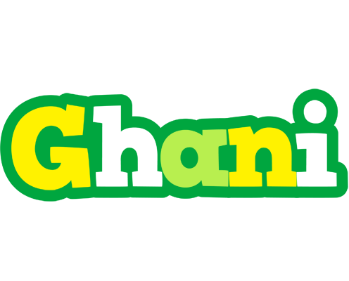 Ghani soccer logo