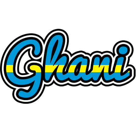 Ghani sweden logo
