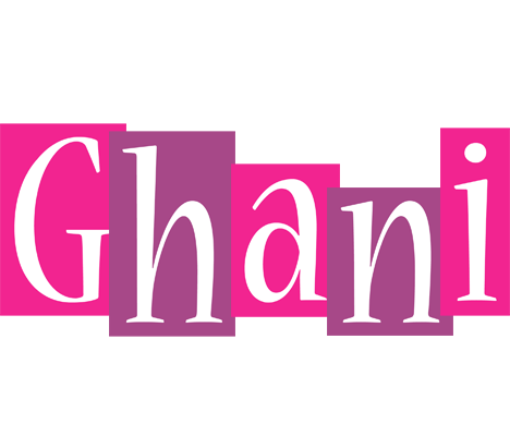 Ghani whine logo
