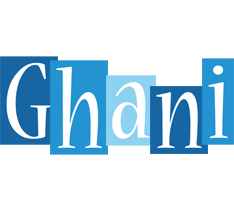 Ghani winter logo