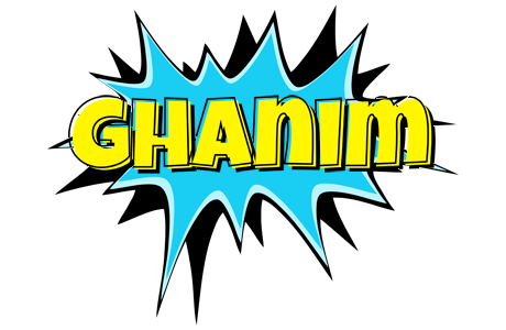 Ghanim amazing logo