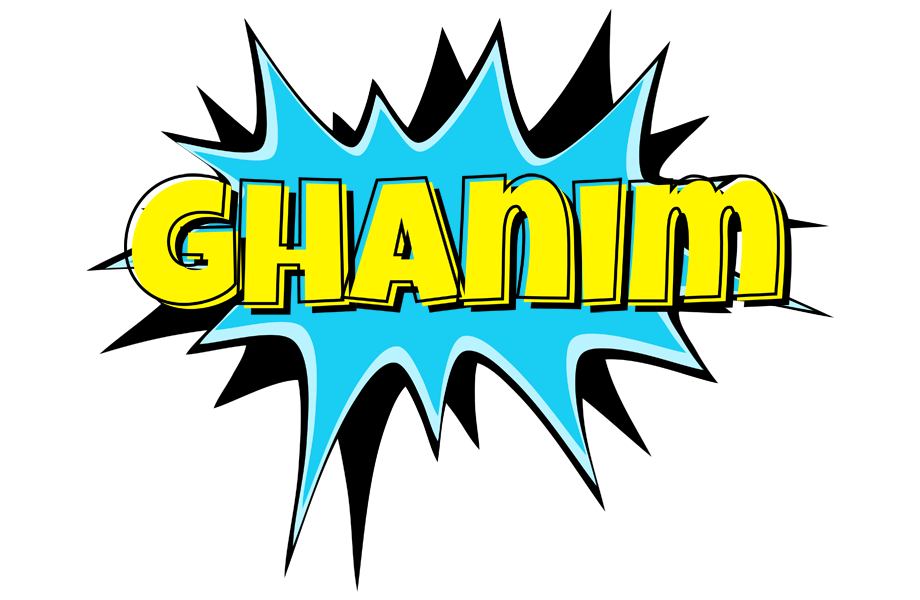 Ghanim amazing logo