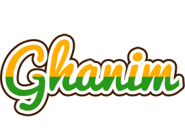 Ghanim banana logo