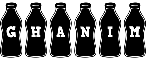 Ghanim bottle logo