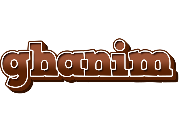 Ghanim brownie logo