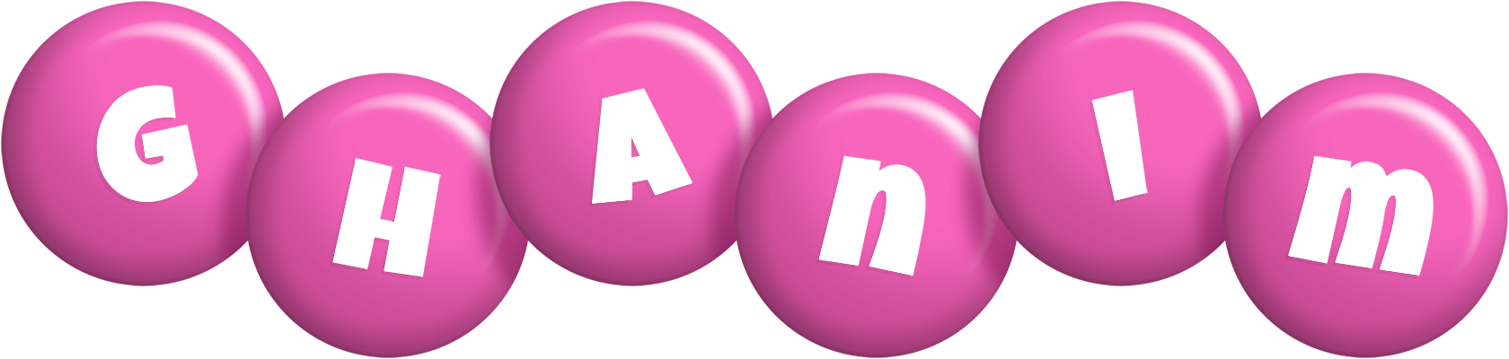Ghanim candy-pink logo