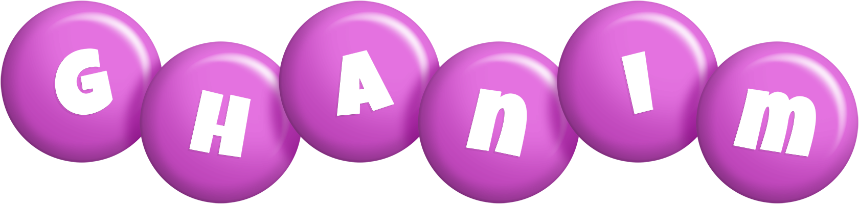Ghanim candy-purple logo