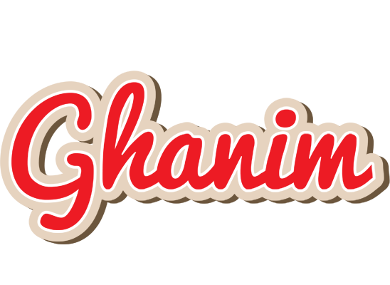 Ghanim chocolate logo