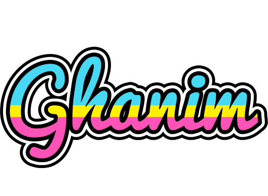 Ghanim circus logo