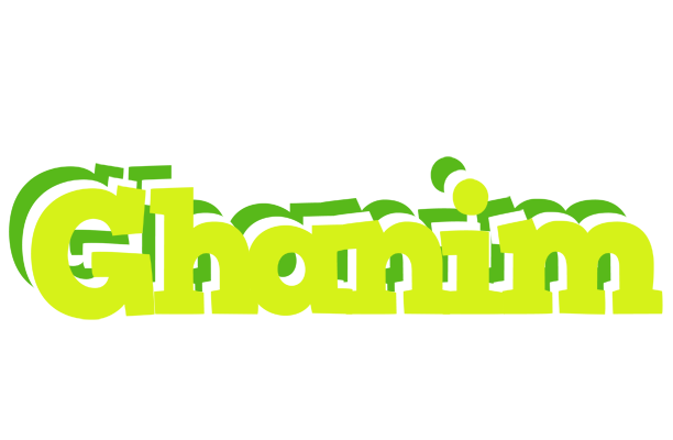 Ghanim citrus logo