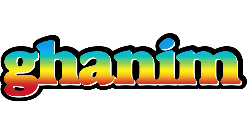 Ghanim color logo