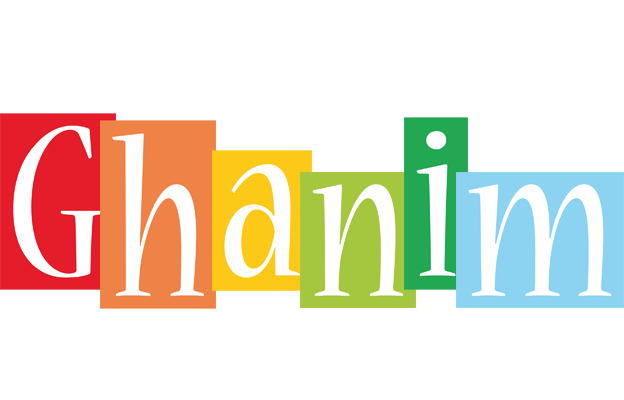 Ghanim colors logo