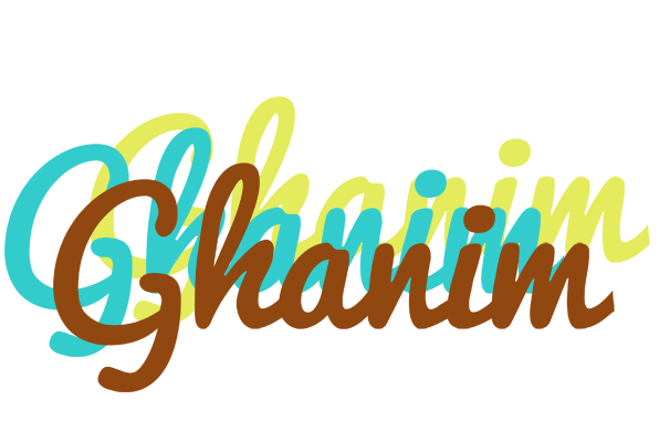 Ghanim cupcake logo