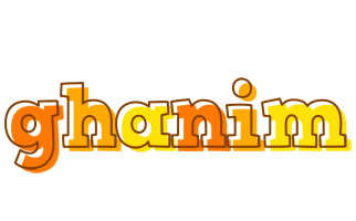 Ghanim desert logo