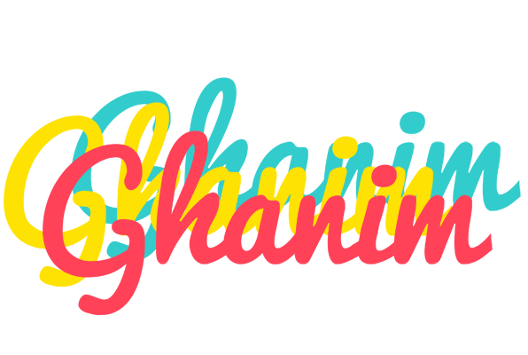 Ghanim disco logo