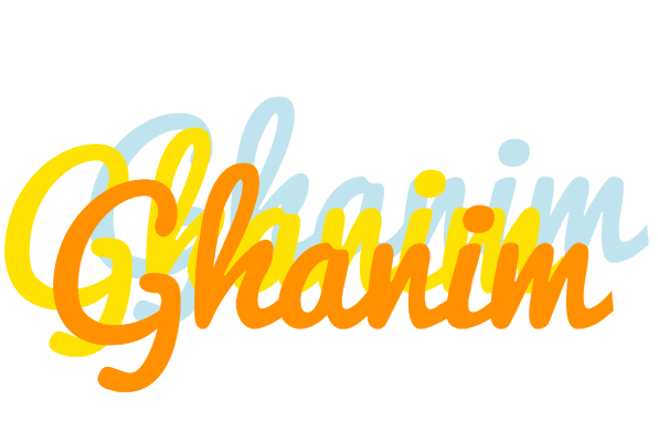 Ghanim energy logo