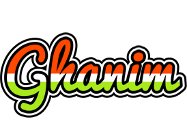 Ghanim exotic logo