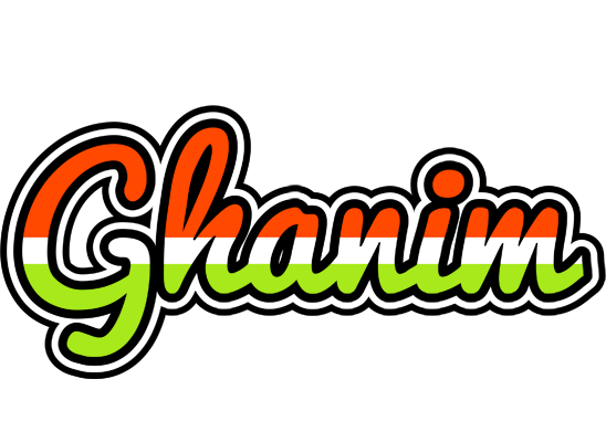 Ghanim exotic logo