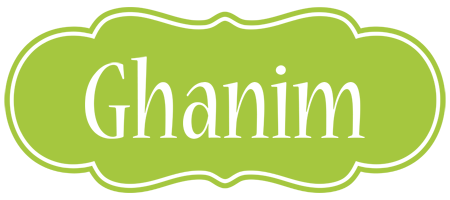 Ghanim family logo