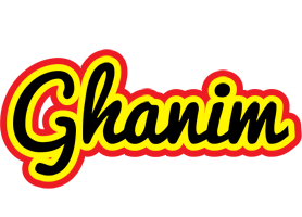 Ghanim flaming logo