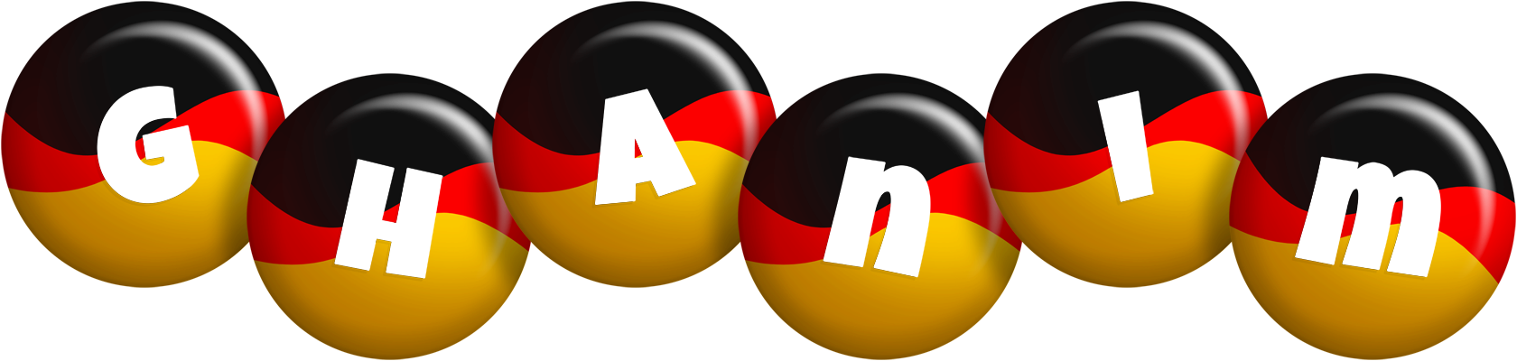 Ghanim german logo