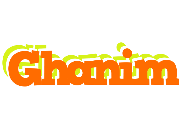 Ghanim healthy logo