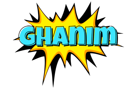 Ghanim indycar logo