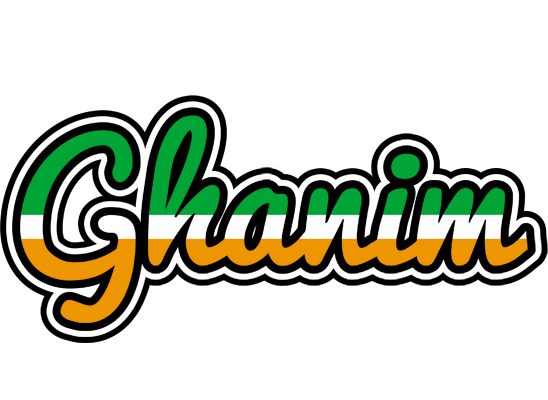 Ghanim ireland logo
