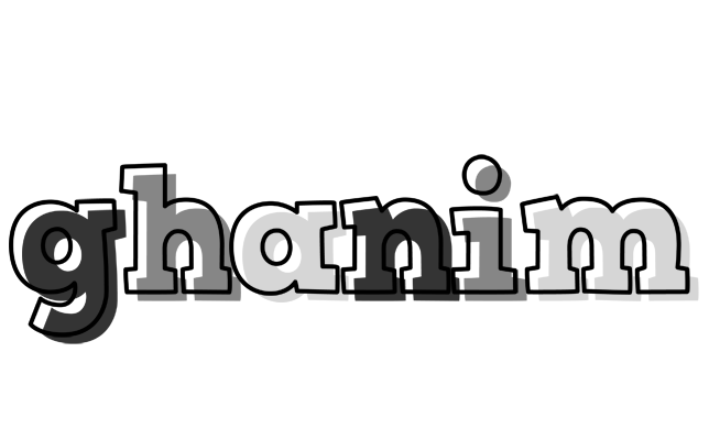 Ghanim night logo