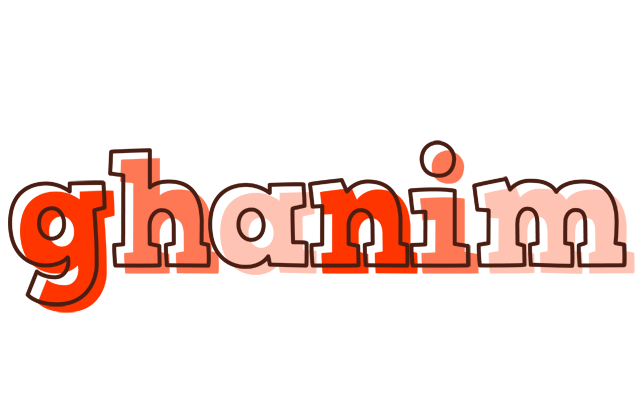 Ghanim paint logo