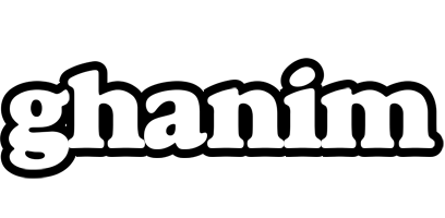 Ghanim panda logo