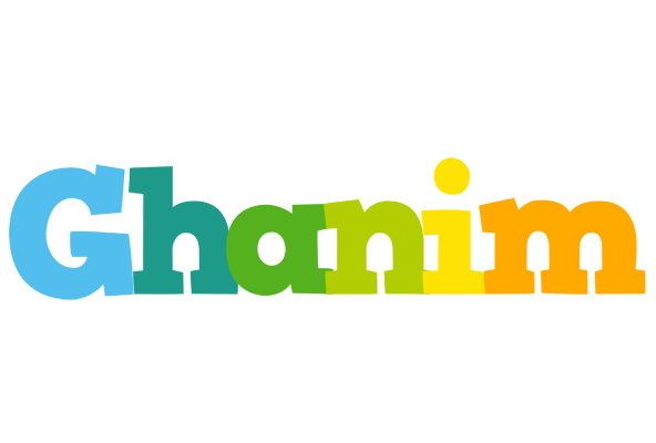 Ghanim rainbows logo
