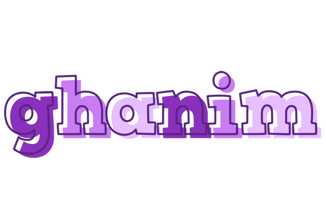 Ghanim sensual logo