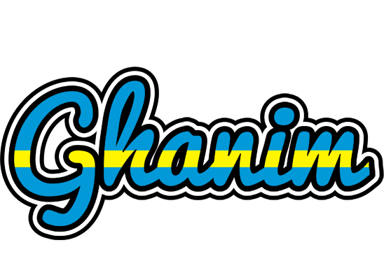Ghanim sweden logo