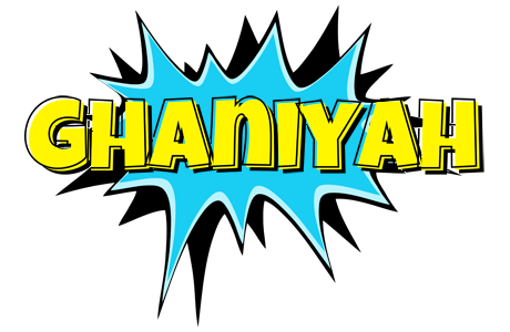 Ghaniyah amazing logo