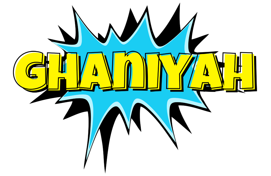 Ghaniyah amazing logo