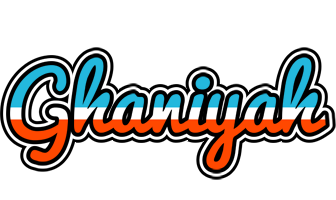 Ghaniyah america logo